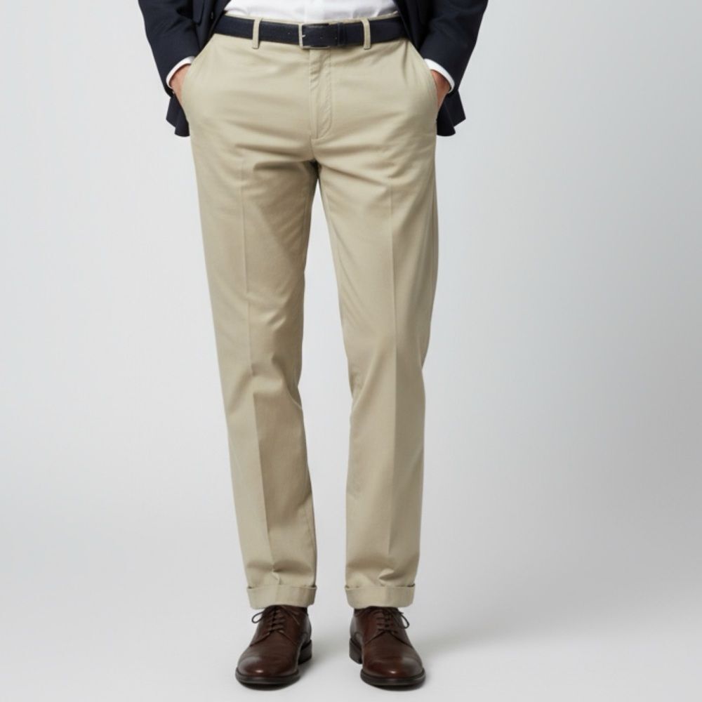 Chaps Men's Khaki Chinos 40 x 32 100% cotton